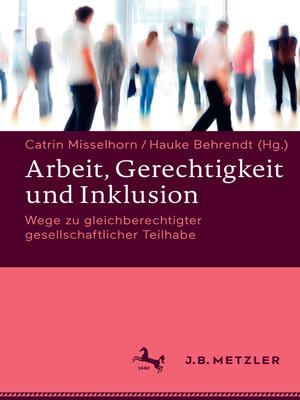 cover image of Arbeit, Gerechtigkeit und Inklusion